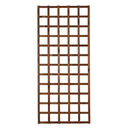 Rankgitter Hortus aus Holz für außen, kastanienbraun, 80 x 180 cm