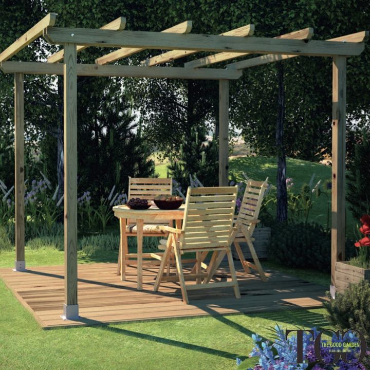Pergola 3x3 Überdachungsplane