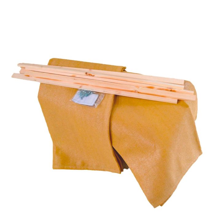 Pergola-Abdeckplanen 3x3 ECRÙ Farbe