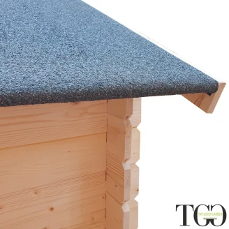 Holzschuppen 1,5x1,5 m Jack For Tools mit Einzelfenstertür 146x146 cm