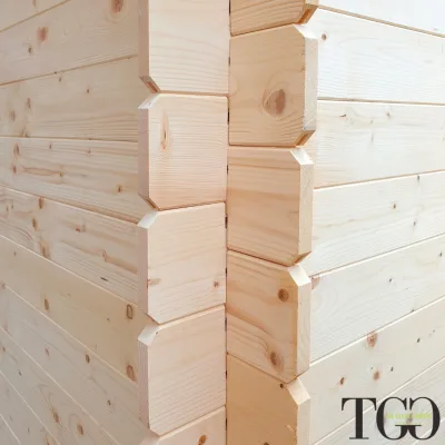 Holzschuppen 2x2,5 für Wagenheber mit Doppelfenstertür 198x248 cm