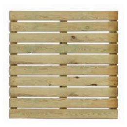100x100 cm KIWI Outdoor Holzfliese für Terrasse und Garten