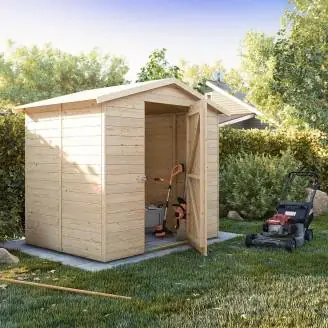 Gartenhaus Lady Small aus Holz, 2 x 1,7 m, individuell konfigurierbar, 19 mm