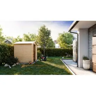 Gartenhaus Lady Small aus Holz, 2 x 1,7 m, individuell konfigurierbar, 19 mm