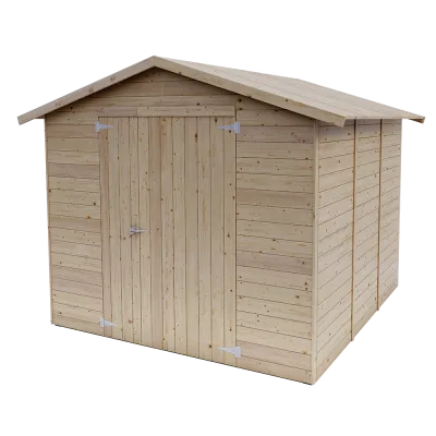 Holzgartenhaus Lady Big 2,5 x 2,5 m, konfigurierbar, Wandstärke 19 mm