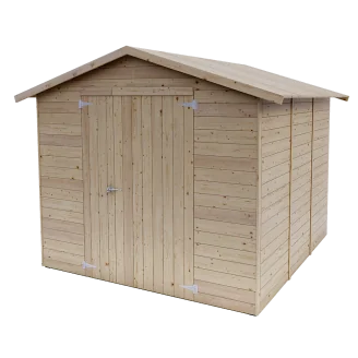 Holzgartenhaus Lady Big 2,5 x 3 m, konfigurierbar, Wandstärke 19 mm