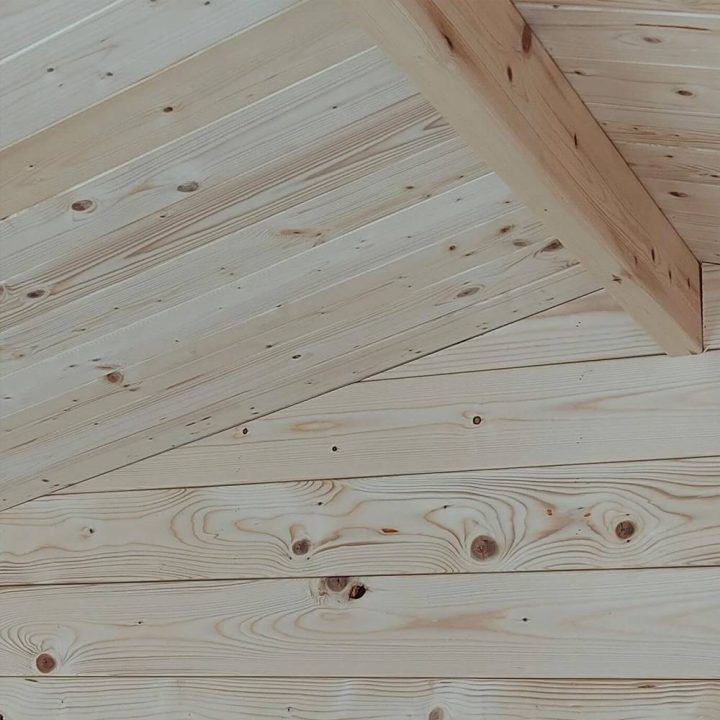 Gerätehaus Willa 1 aus Holz, Doppeltür mit Fenster, 215 x 180 cm
