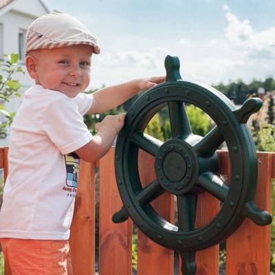 Fungoo MY SPACE XL Kinder-Gartenhaus mit Rutsche