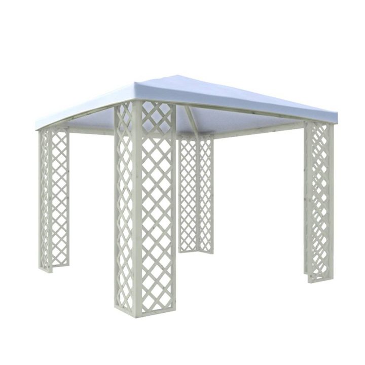 PVC-Hagelschutzplane für Pavillon 3x3 Weiß