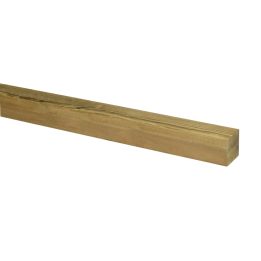 Mast 7x7x240 cm aus autoklavimprägniertem Holz