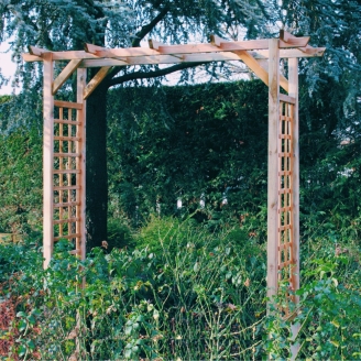 Pergola für Rosen 210x49x220 cm | Kesseldruckimprägniertes Nadelholz