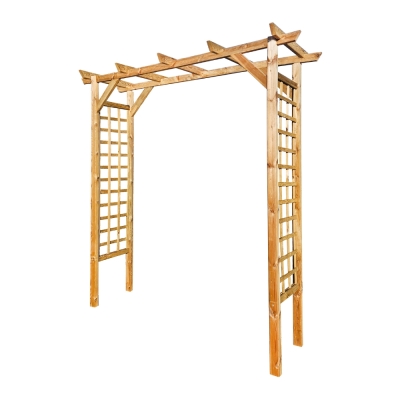 Pergola für Rosen 210x49x220 cm | Kesseldruckimprägniertes Nadelholz