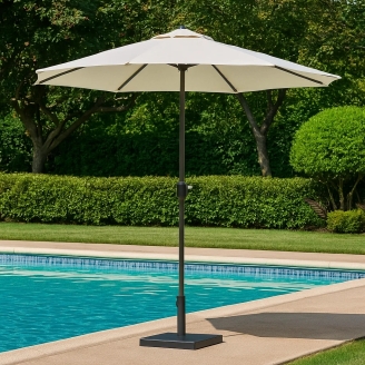 Regenschirme - 3x3 kippbarer Aluminiumschirm Amalfi
