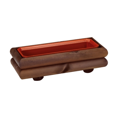 Pflanzgefäße aus Holz – Fairy Pflanzgefäß für den Außenbereich aus Holz, Farbe Gusseisen …