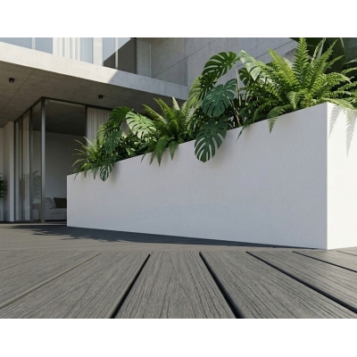 WPC-Terrassendiele Zeus Grau 2,5×14×220 cm
