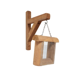 Vogelfutterstation Sparrow aus Nadelholz 7 x 19 x 19 cm