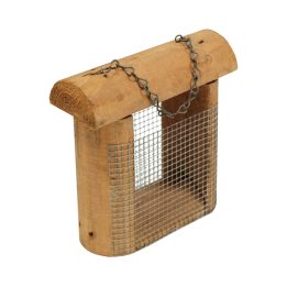 Vogelfutterstation Sparrow aus Nadelholz 7 x 19 x 19 cm