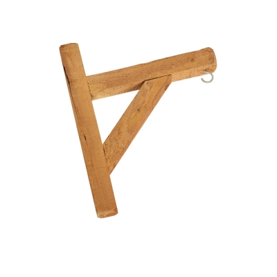 Haltearm für Vogelfutterstation aus Holz 4x35,5x29,5 cm