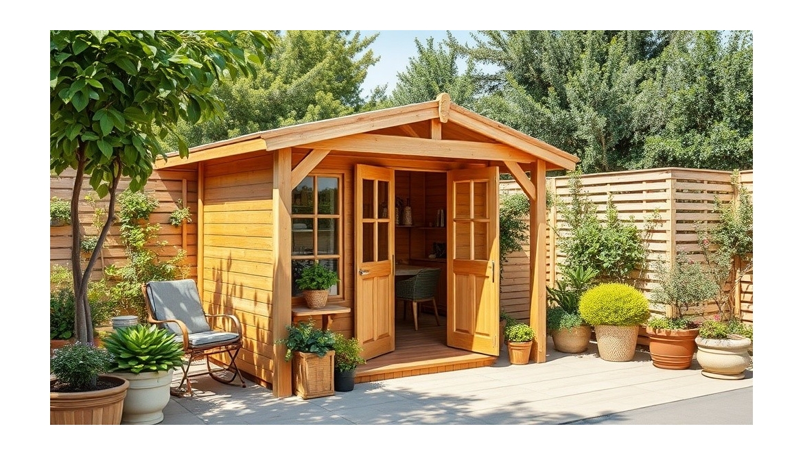 Gartenhaus: Platten, Blockhaus oder Nut-Feder