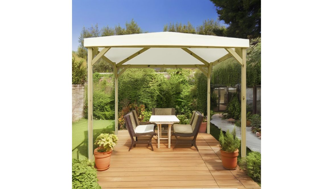 Holzpergola & Pavillon im Herbst schützen